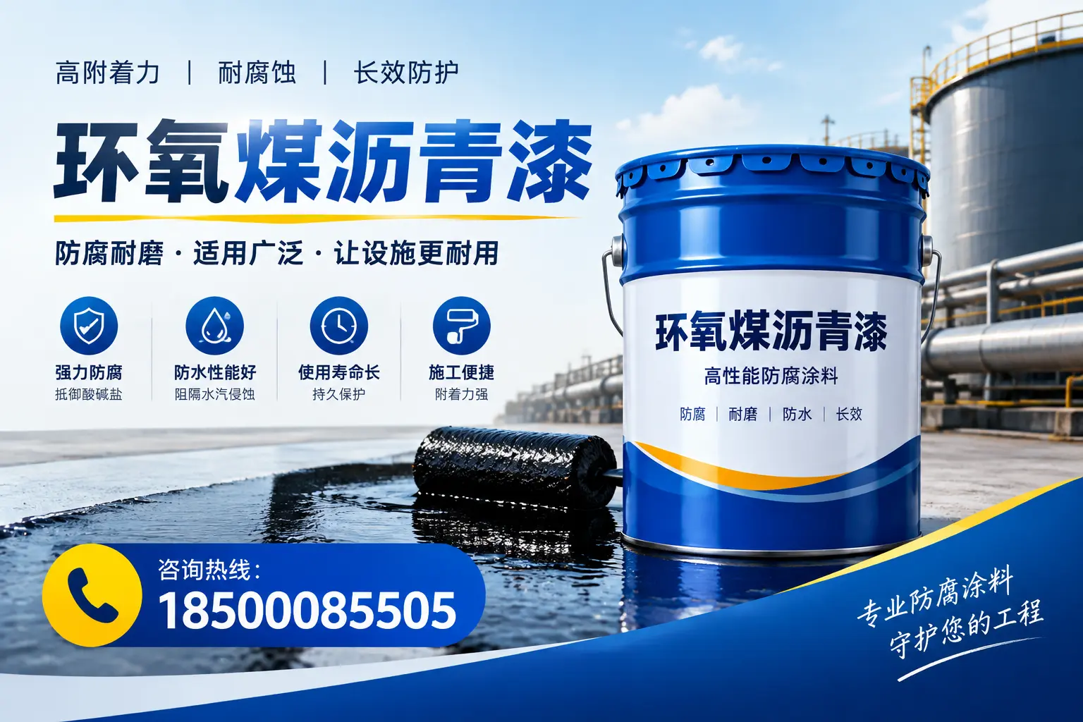 环氧煤沥青漆与其他涂料的对比分析，助力防城港企业决策